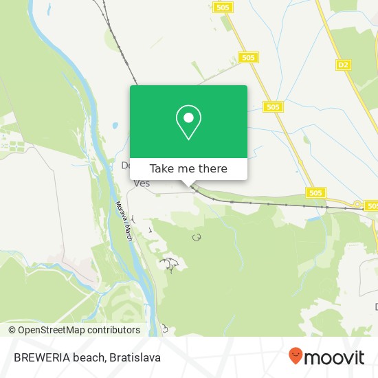 BREWERIA beach map