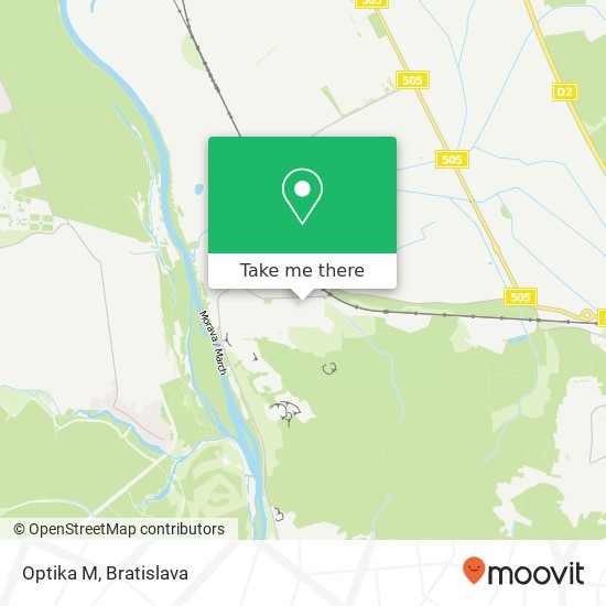 Optika M map