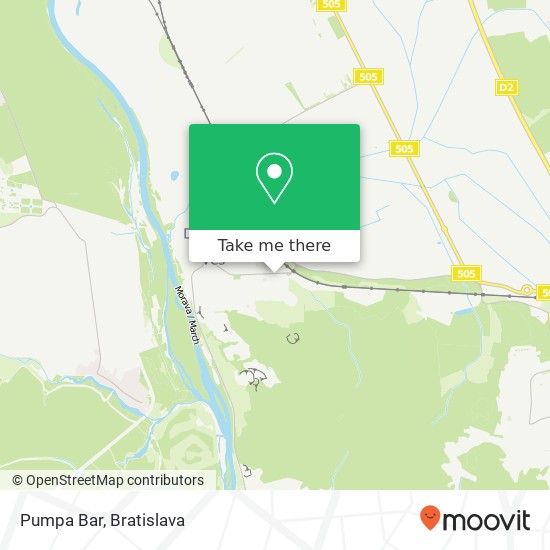 Pumpa Bar map