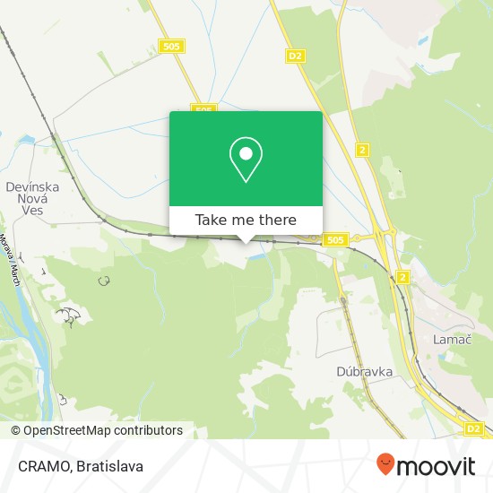 CRAMO map