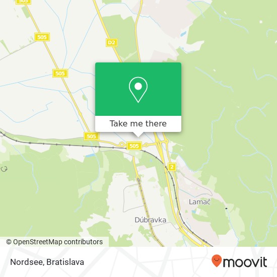 Nordsee map