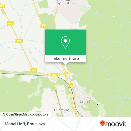Möbel Hoff map