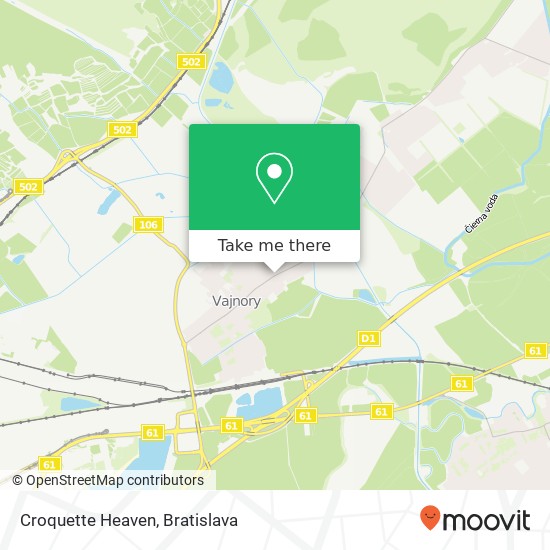 Croquette Heaven map