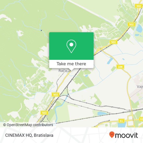 CINEMAX HQ map