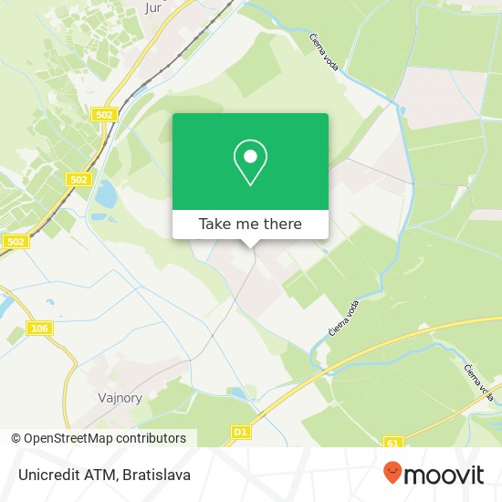 Unicredit ATM map
