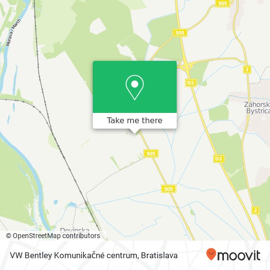 VW Bentley Komunikačné centrum map