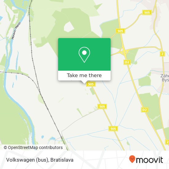 Volkswagen (bus) map