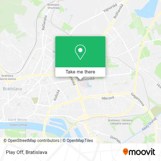 Play Off map