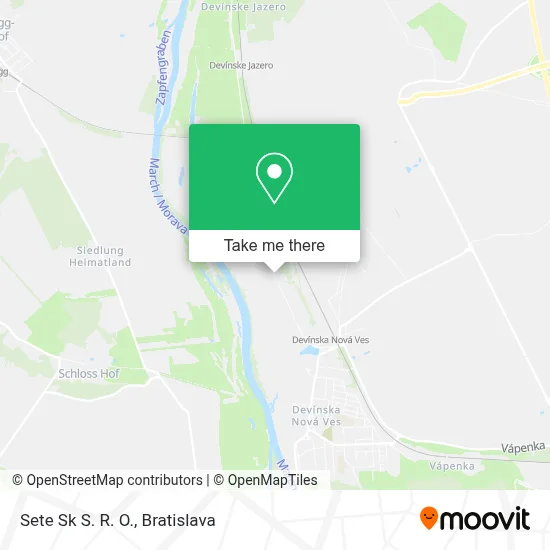 Sete Sk S. R. O. map