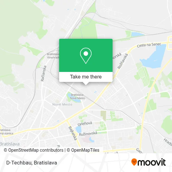 D-Techbau map