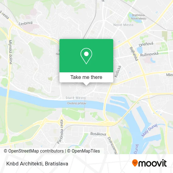 Knbd Architekti map