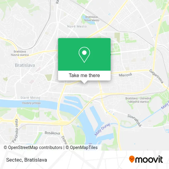 Sectec map