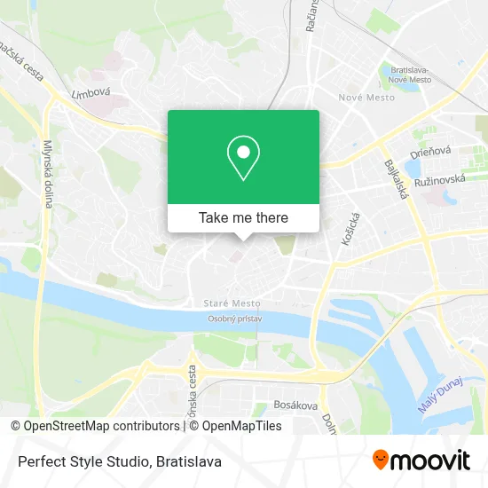 Perfect Style Studio map