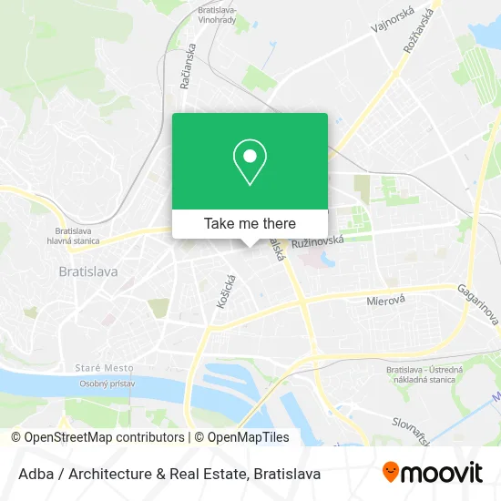 Adba / Architecture & Real Estate map