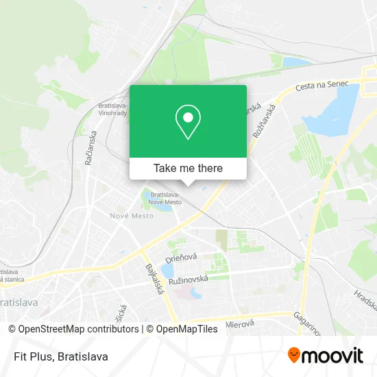 Fit Plus map