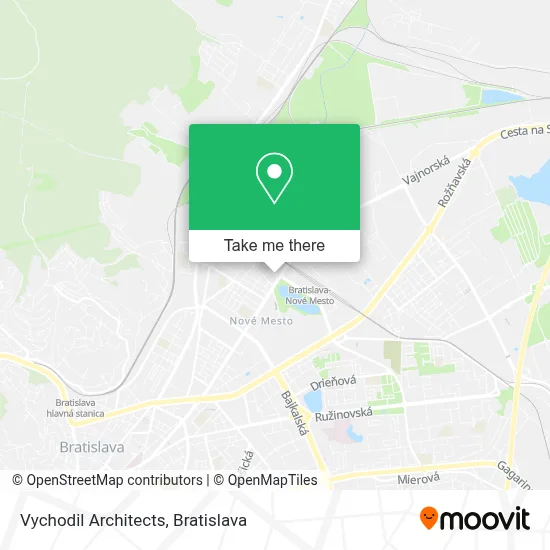 Vychodil Architects map