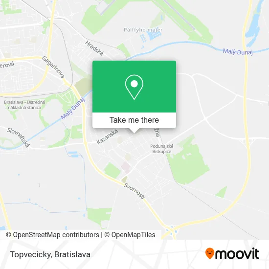 Topvecicky map