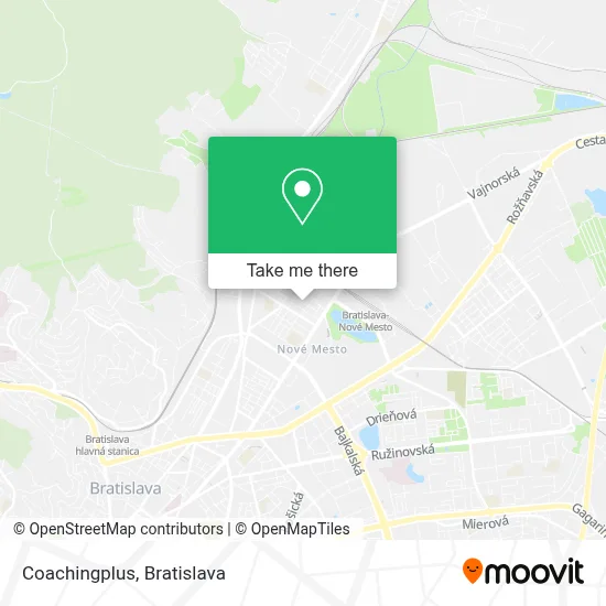 Coachingplus map