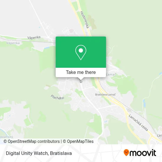 Digital Unity Watch map