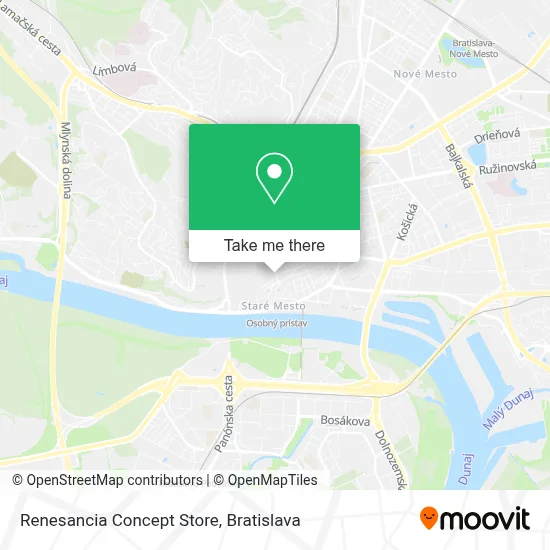 Renesancia Concept Store map