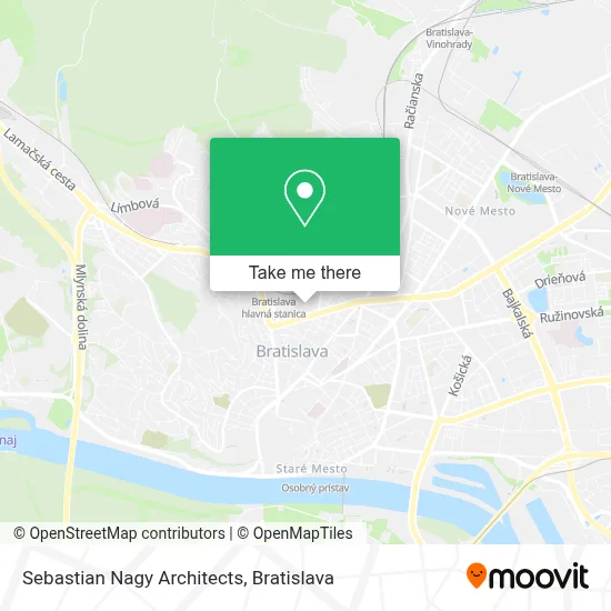 Sebastian Nagy Architects map
