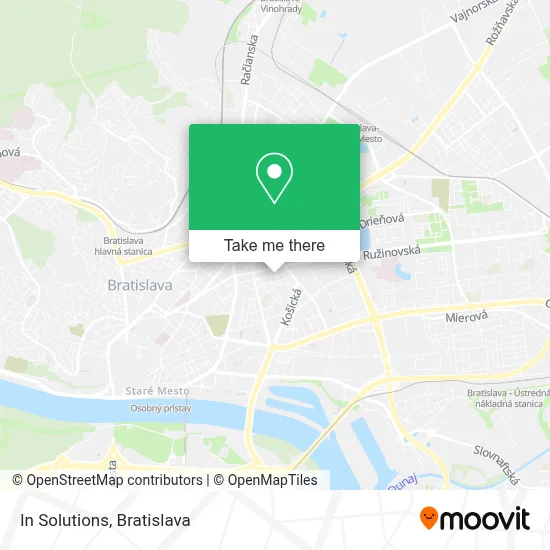 In Solutions map