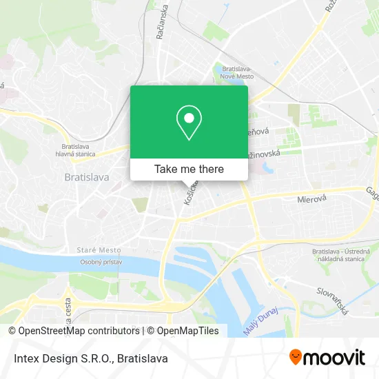 Intex Design S.R.O. map