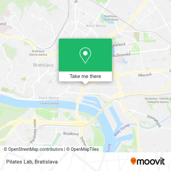 Pilates Lab map