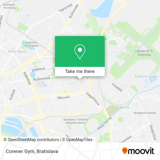 Corener Gym map