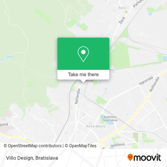 Villo Design map