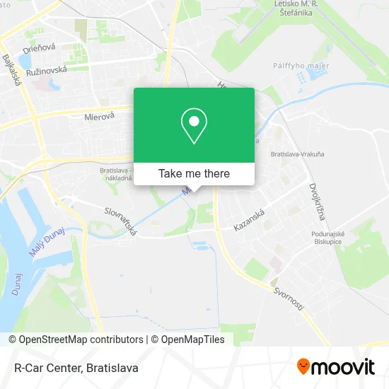 R-Car Center map