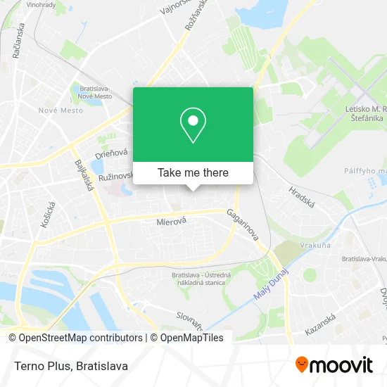 Terno Plus map