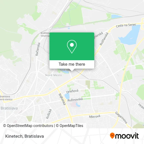 Kinetech map