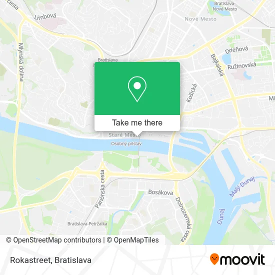 Rokastreet map