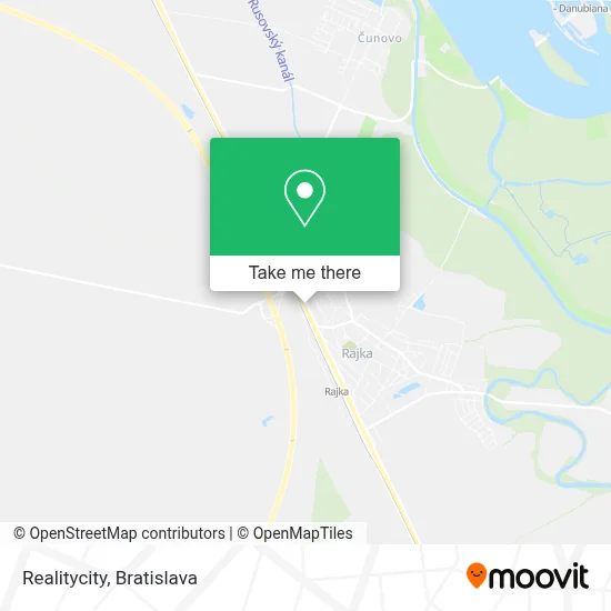 Realitycity map