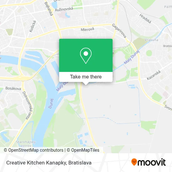 Creative Kitchen Kanapky map