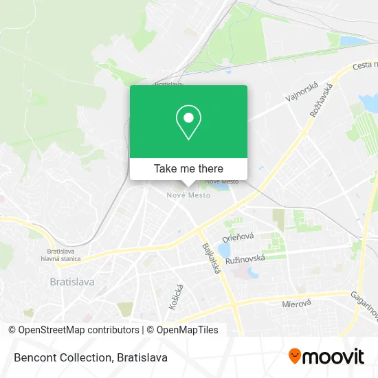 Bencont Collection map