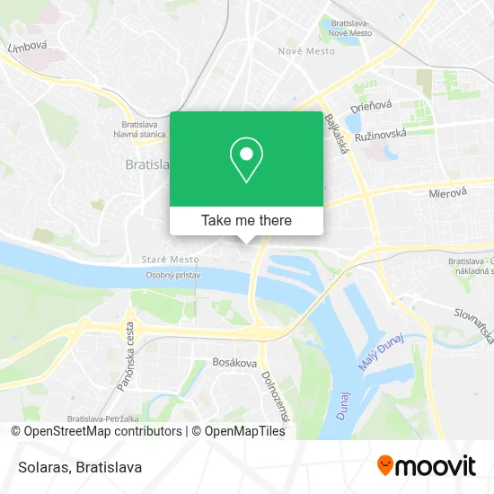 Solaras map