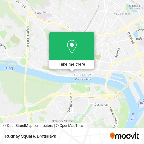 Rudnay Square map