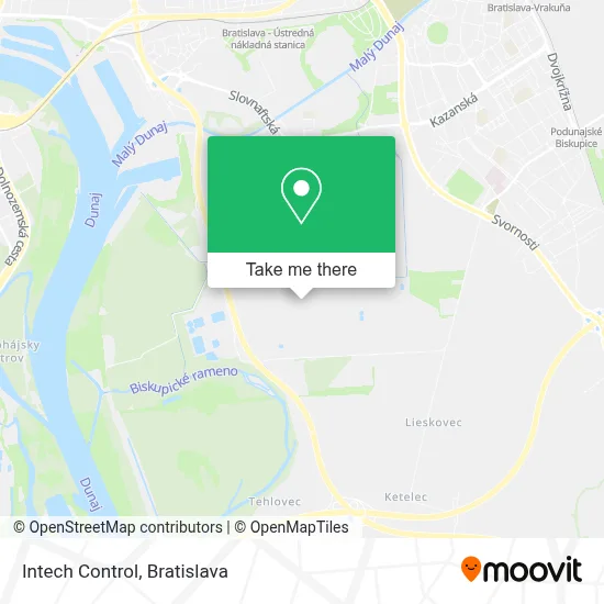 Intech Control map