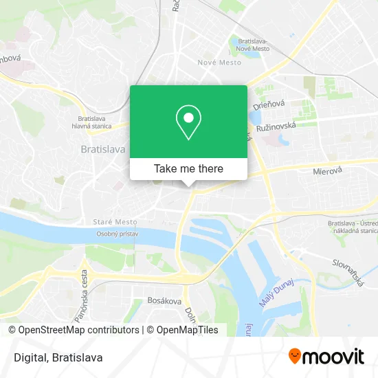 Digitale map