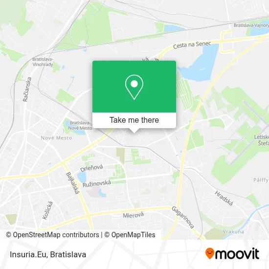 Insuria.Eu map