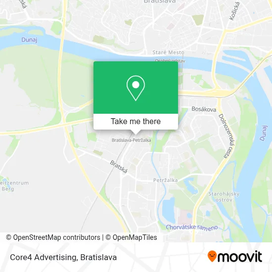 Core4 Advertising map