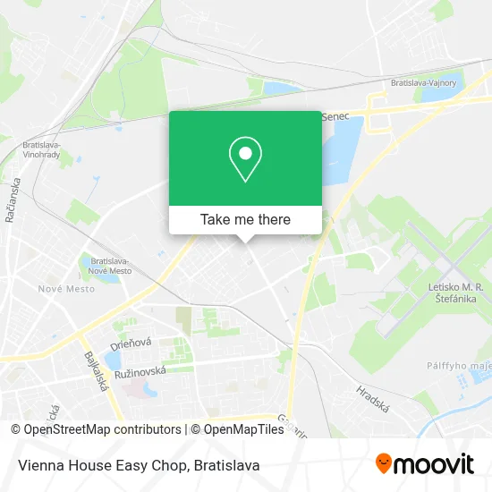Vienna House Easy Chop map