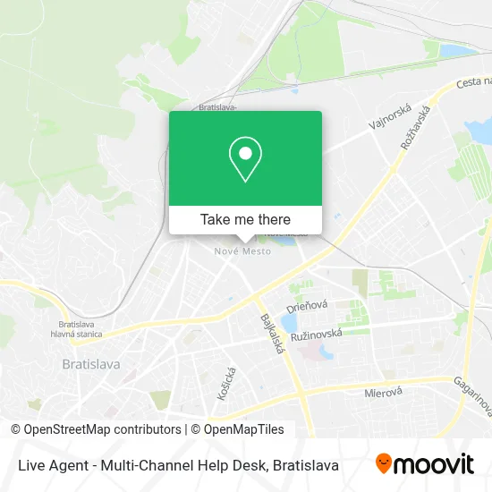 Live Agent - Multi-Channel Help Desk map