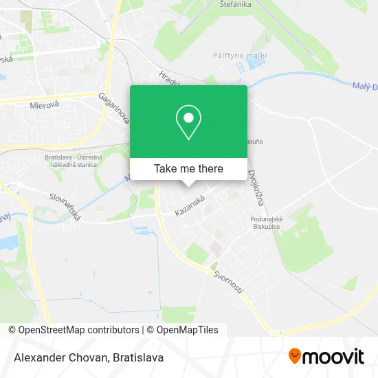 Alexander Chovan map