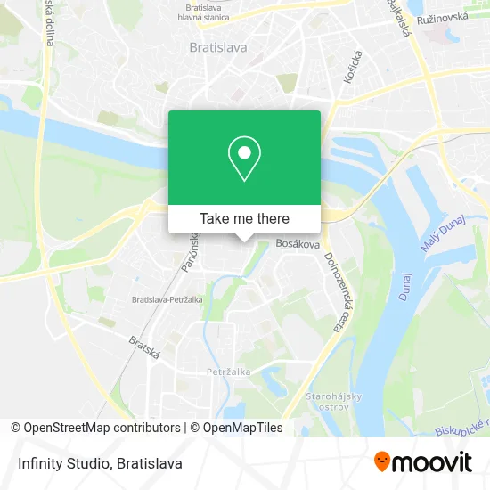 Studio Infinity map