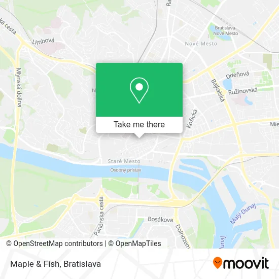 Maple & Fish map