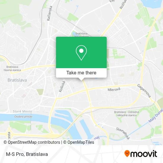 M-S Pro map