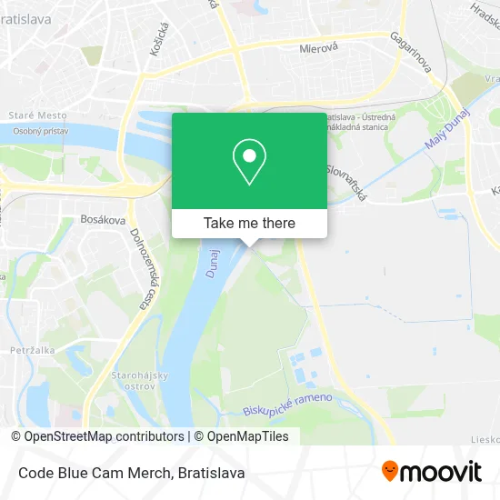 Code Blue Cam Merch map